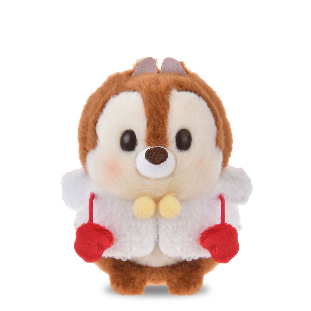 Chip Plush Doll Snowman Urupocha-chan Disney Store Japan Christmas 2025