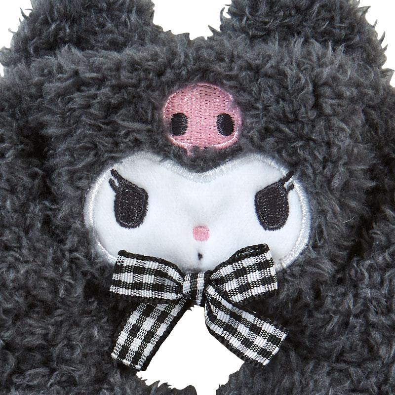 Kuromi Scrunchy Ponytail Holder Face Shape Sanrio Japan