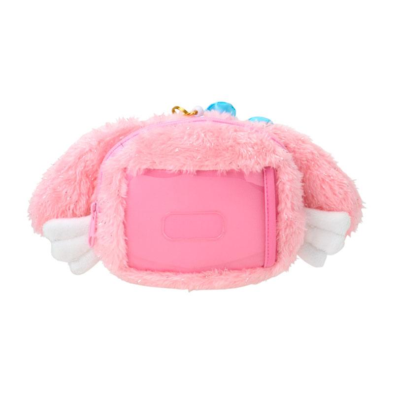 My Melody Plush Pass Case Face Angel Pink Sanrio Japan 2025