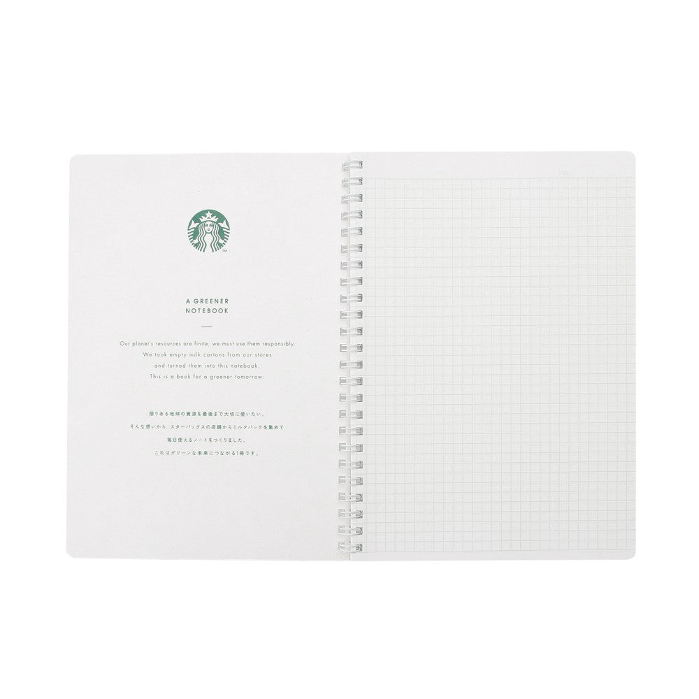 Campus Ring Notebook Turquoise Starbucks Japan 2025