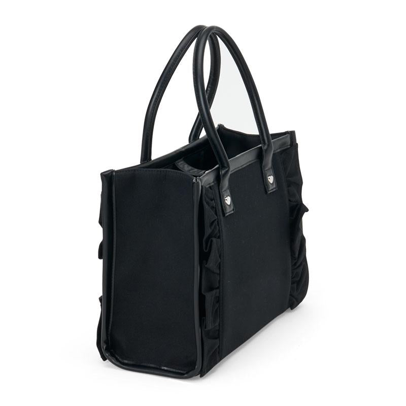 Kuromi Square Tote Bag with Charm Black Sanrio Japan 2026