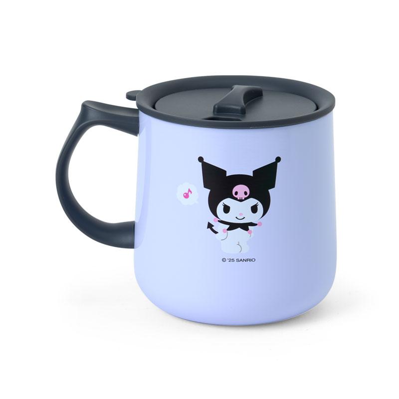 Kuromi Stainless Mug with Lid Sanrio Japan 2025