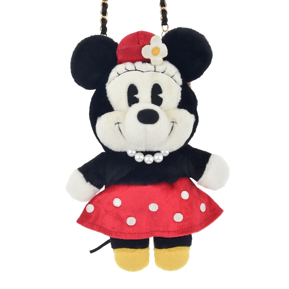 Minnie Plush Pochette Bag Disney Store Japan 2024