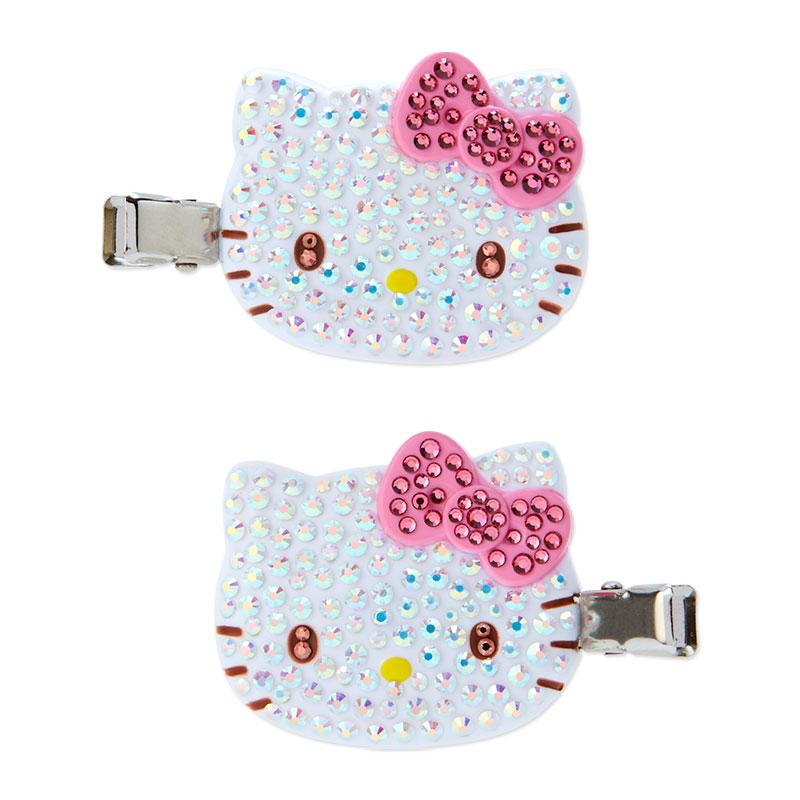 Hello Kitty Hair Clip Jewel Deco Sanrio Japan