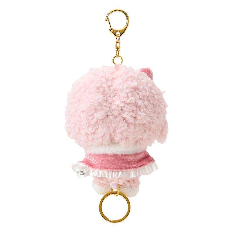My Sweet Piano Plush Mascot Holder Keychain with Reel Pink Sanrio Japan 2025
