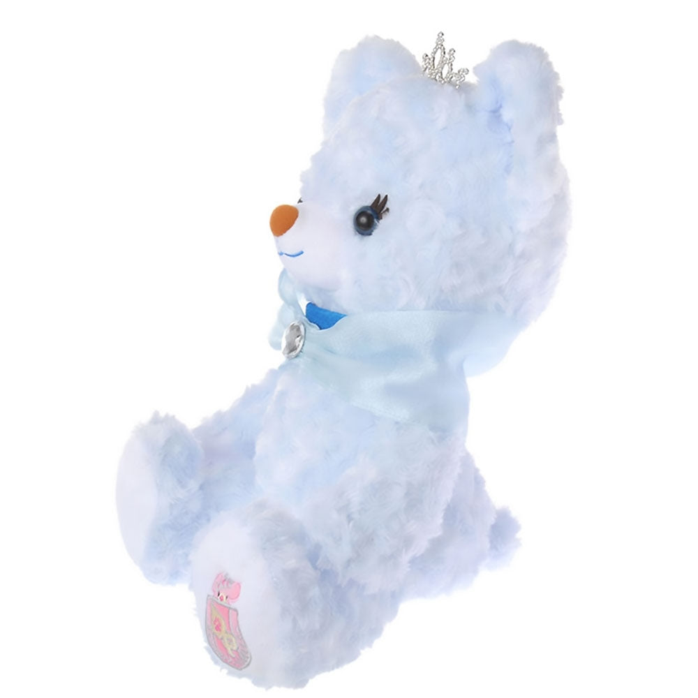 UniBEARsity Princess BEAR Blue Rose Cinderella Plush Doll Disney Store Japan