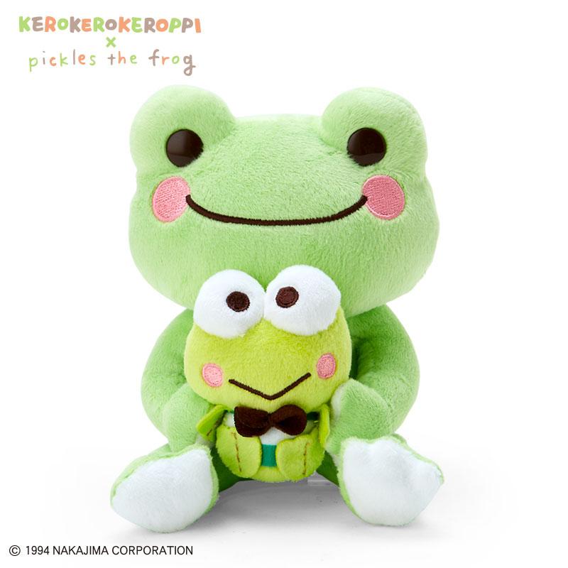 Pickles the frog Kero Kero Keroppi Plush Doll Sanrio Japan 2024