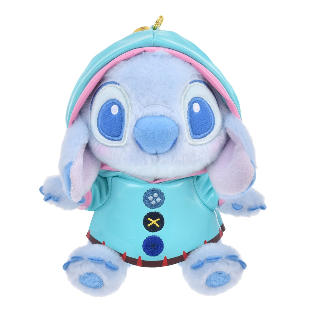 Stitch Plush Keychain Raincoat Disney Store Japan 2024