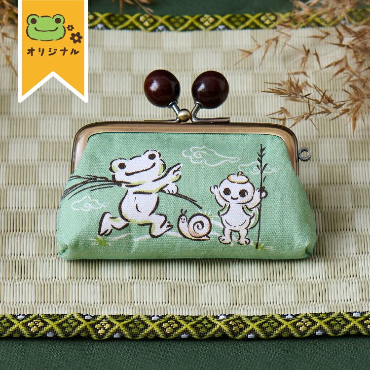 Pickles the Frog Clasp Pouch Choju Jinbutsu Giga Japan 2025