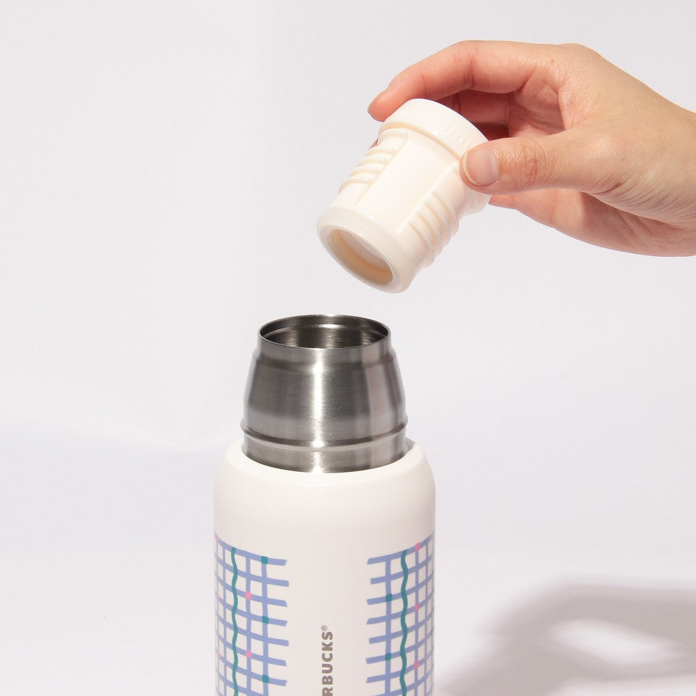Stainless Bottle Tumbler with Cup STANLEY Plaid 503ml Starbucks Japan 2025