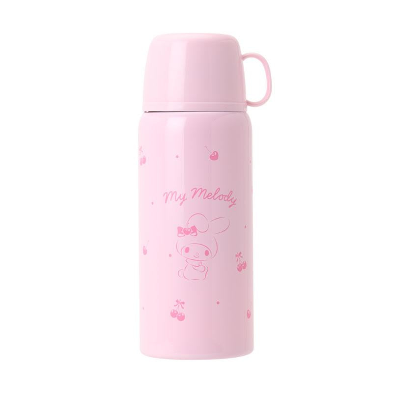 My Melody Kids 2WAY Stainless Bottle w/ Strap Sanrio Japan 2024