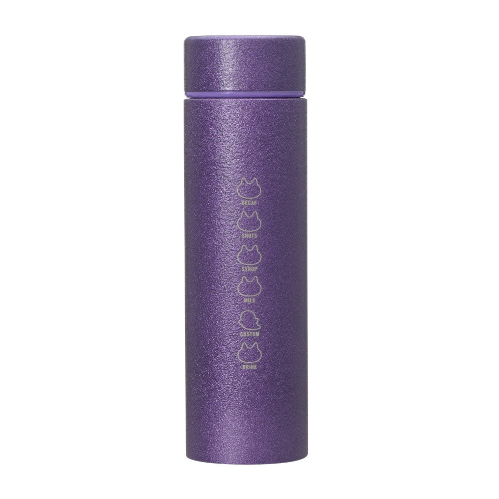 Starbucks Japan Halloween 2025 Glitter Purple Stainless Bottle 444ml Tumbler