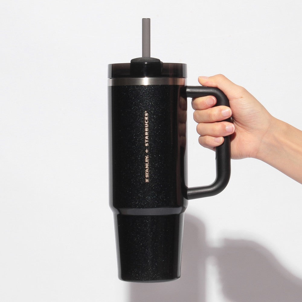 Starbucks Japan STANLEY 3WAY Stainless Steel Tumbler Pearl Black 2025