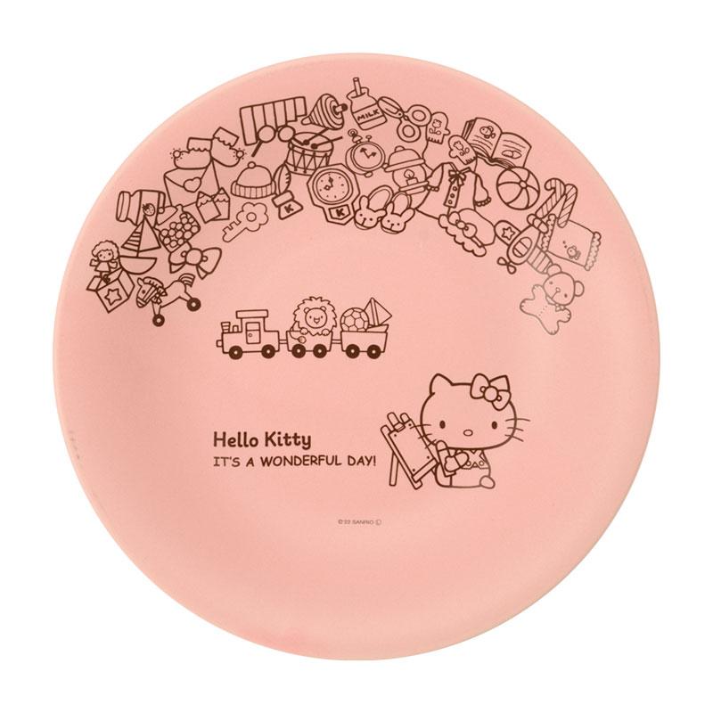 Hello Kitty Plate 24cm Mino ware Pink Sanrio Japan 2025