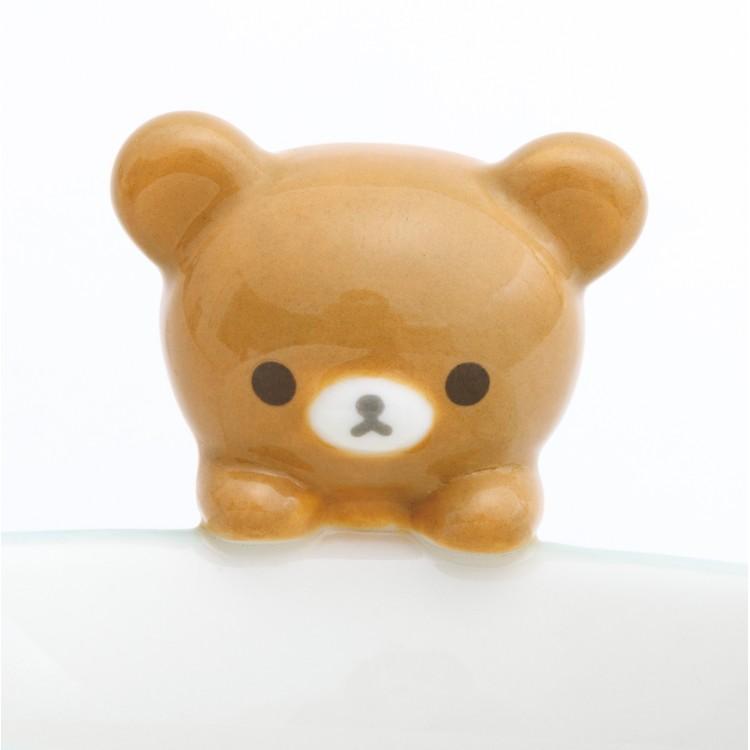 Chairoikoguma Mug Cup w/ Figure Blue San-X Japan 2025 Rilakkuma