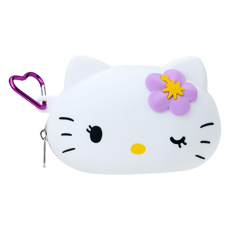 Hello Kitty Silicone Pen Case Pencil Pouch White Sanrio Japan 2025