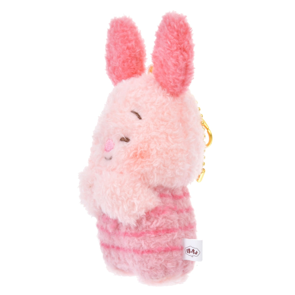 Piglet Plush Keychain Hoccho Disney Store Japan 2024 Winnie the Pooh