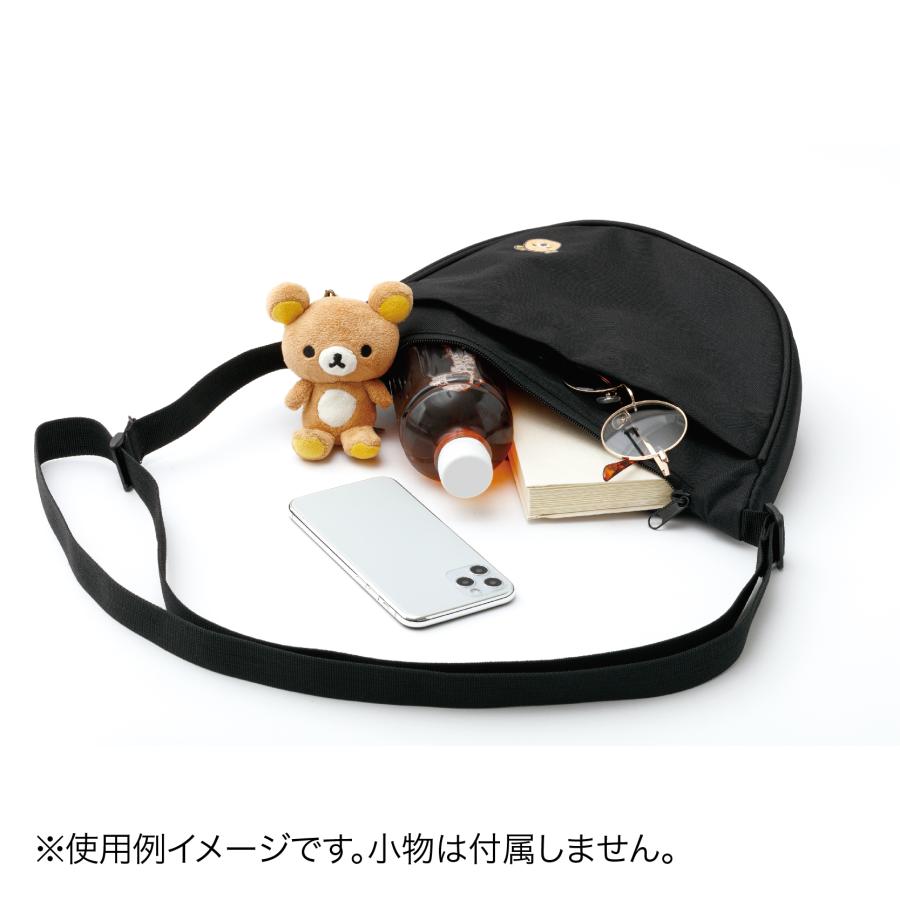 Rilakkuma Ear Pouch Shoulder Bag Black San-X Japan 2025 Store Limit