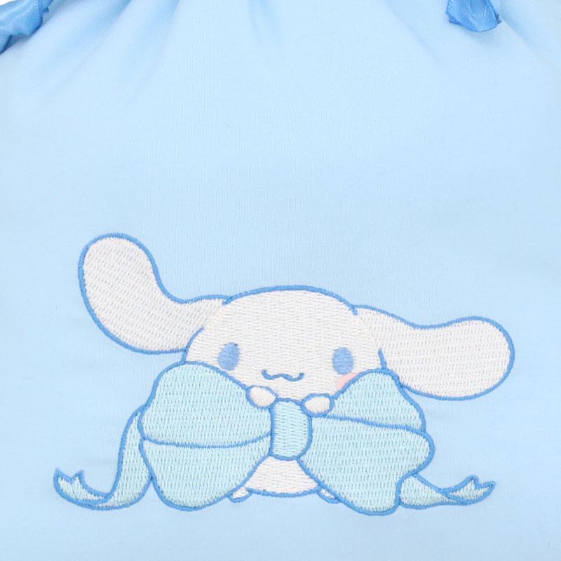 Cinnamoroll Drawstring Pouch Cushion Ribbon Sanrio Japan 2024