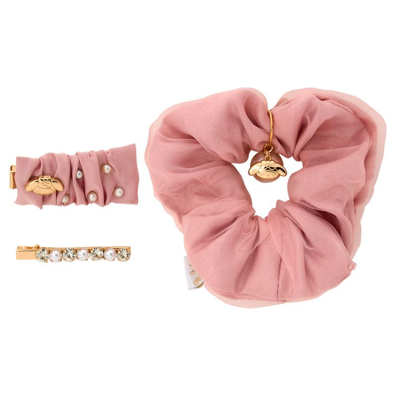 My Melody Scrunchy Ponytail Holder Pearl Hair Accessories Sanrio Japan 2025