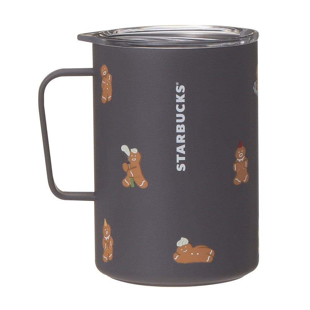 Gingerbread Man MiiR Stainless Mug Cup 473ml Starbucks Japan Christmas 2025