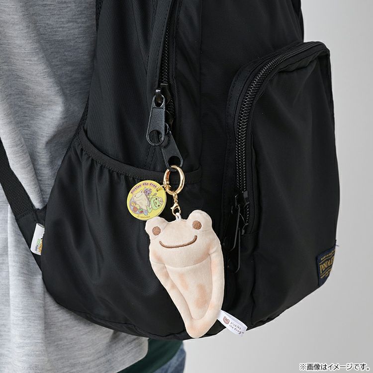 Pickles the Frog Carabiner Plush Keychain Naan Smile Curry House Japan 2025