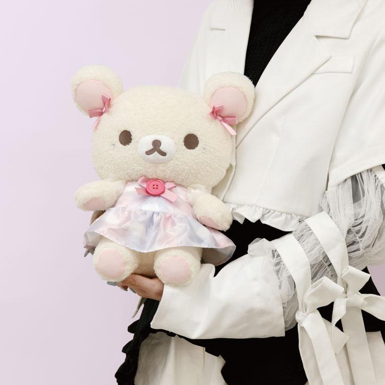 Korilakkuma Plush Doll M Sky Cotton Candy San-X Japan 2024 Rilakkuma