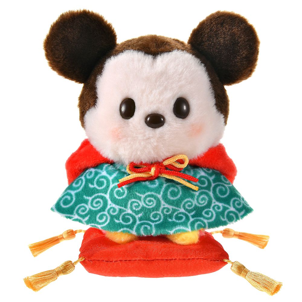 Mickey Plush Doll Urupocha-chan Disney Store Japan New Year 2025