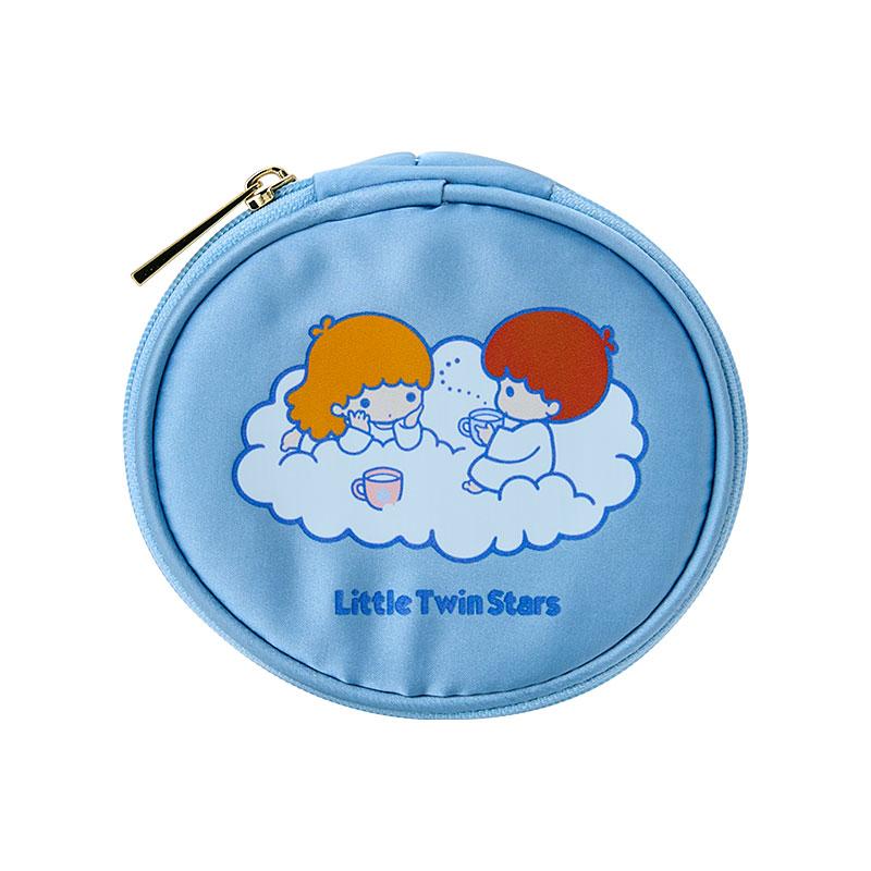 Little Twin Stars Kiki Lala Round Accessory Pouch Sanrio Japan 2025