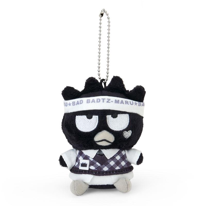 Bad Badtz-Maru Plush Mascot Holder Keychain Monotone Sanrio Japan 2025