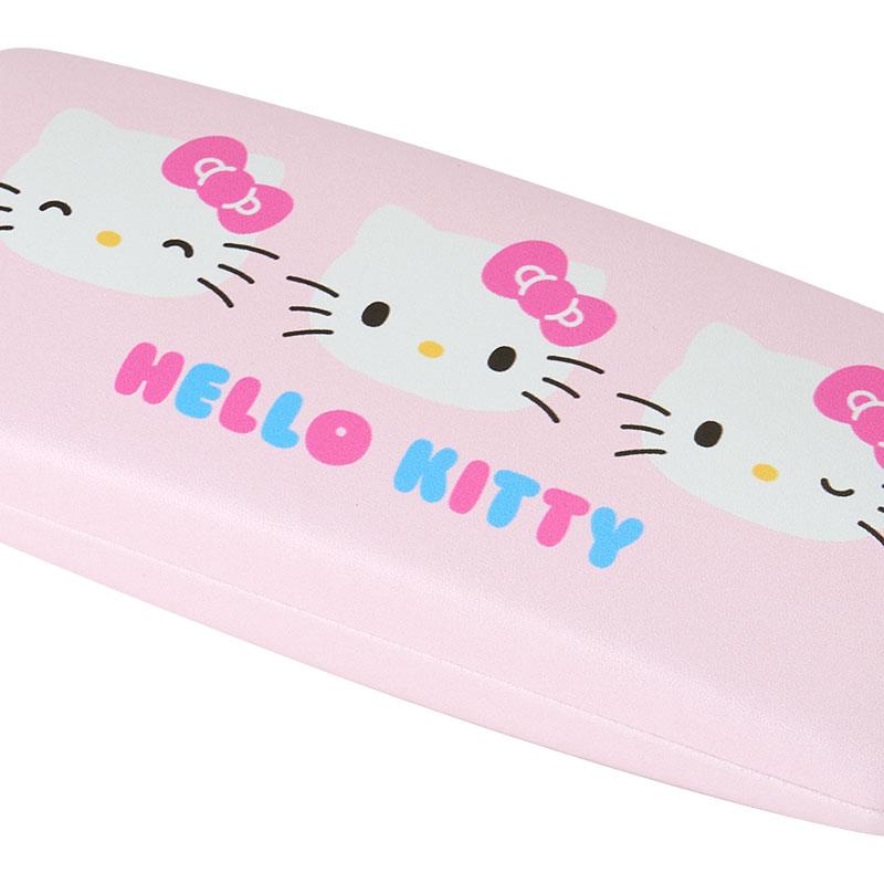 Hello Kitty Glasses Case with Cloth Pink Sanrio Japan 2025