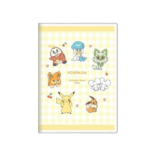 Pokemon Star 2026 Schedule Book B6 Monthly Yellow Japan