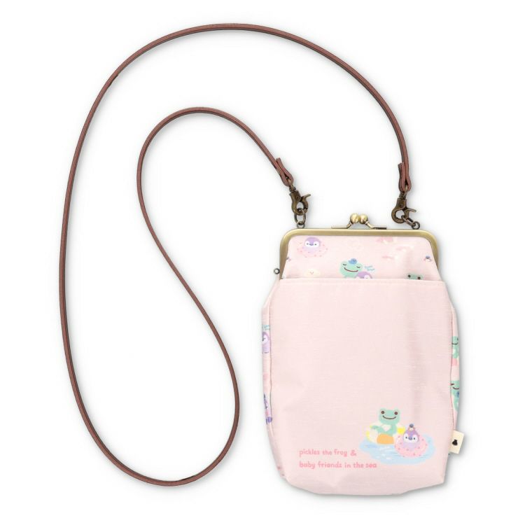 Pickles the Frog Clasp Pochette Bag Sea Friends Pink AYANOKOJI Japan 2025