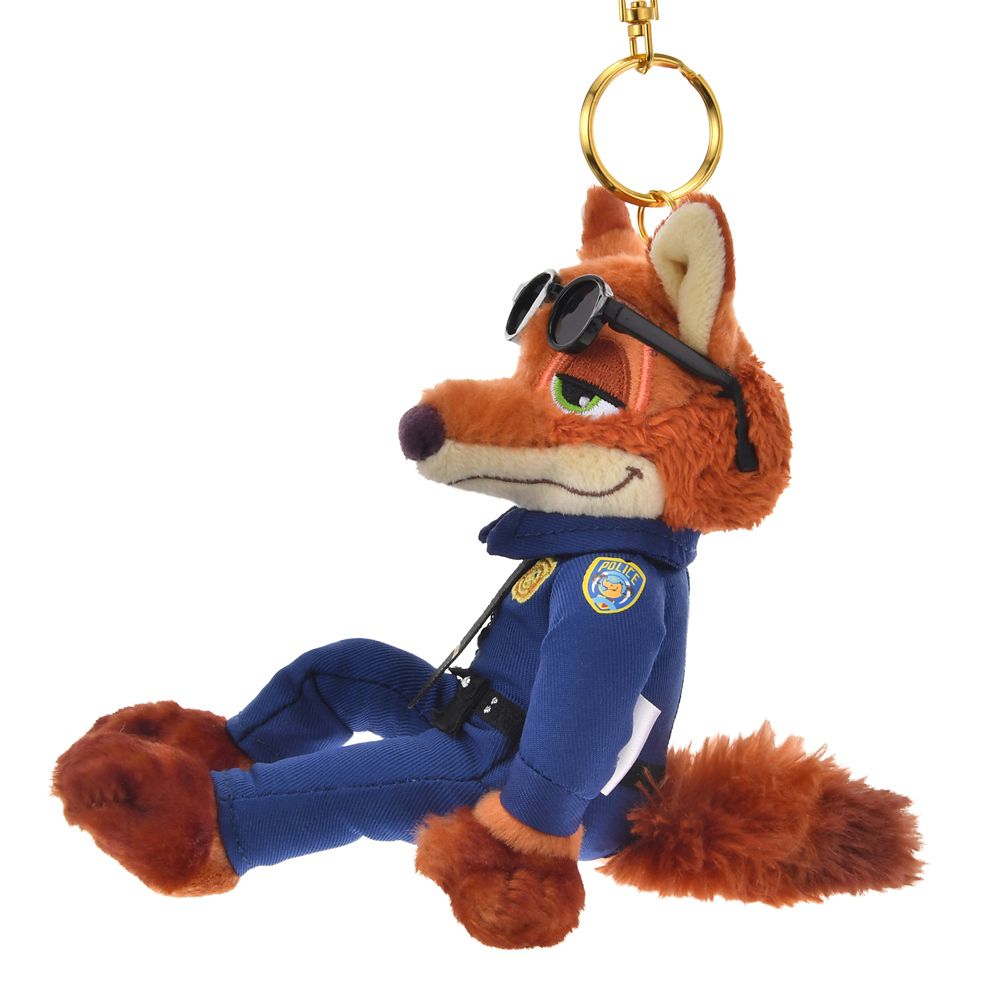 Zootopia Nick Wilde Plush Keychain iketerunuigurumi Disney Store Japan 2025