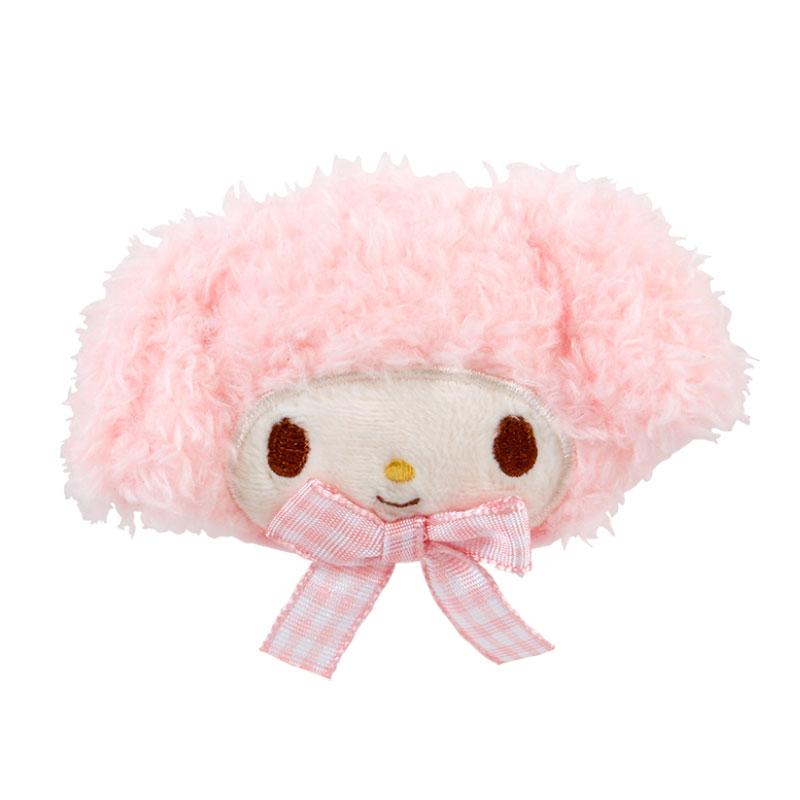 My Melody Plush Hair Clip Face Shape Sanrio Japan 2024