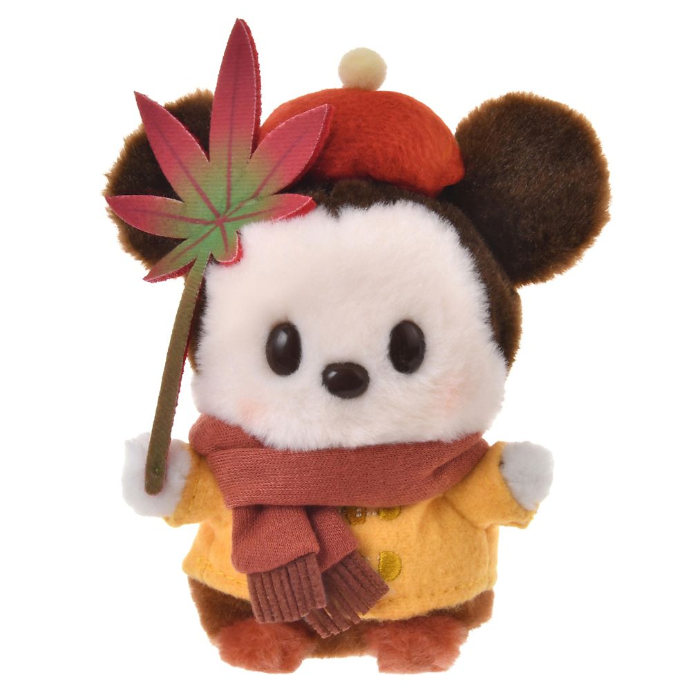 Mickey Plush Doll Autumn Urupocha-chan Disney Store Japan 2025