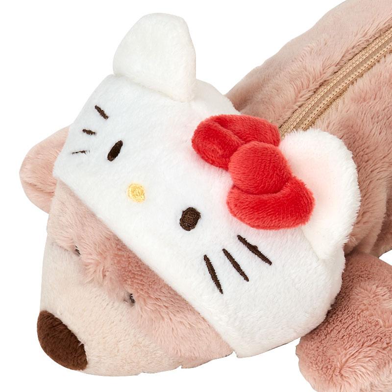 Love Bear Hello Kitty Figure Plush Pouch NICI Sanrio Japan 2025