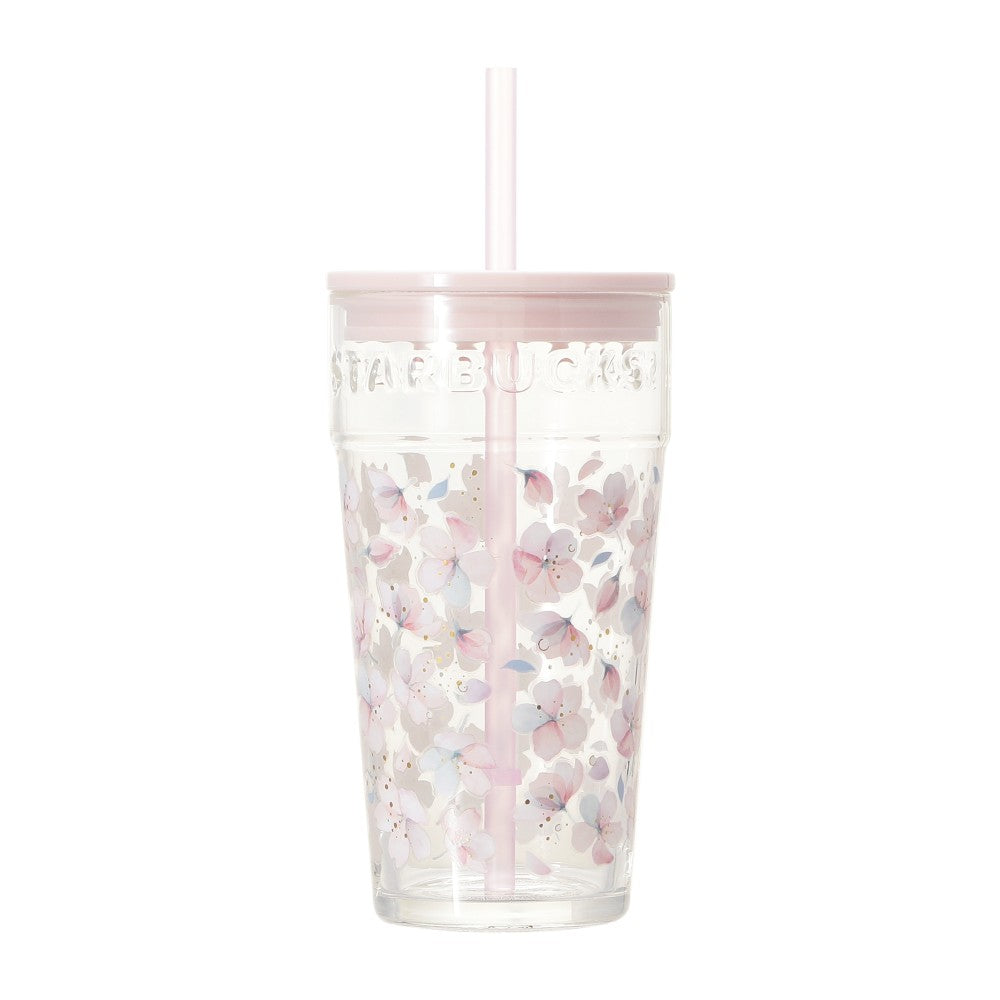 Starbucks Japan SAKURA 2025 Glass Tumbler 473ml