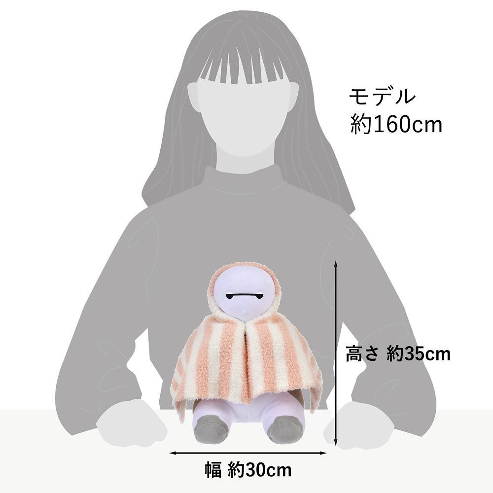 Big Hero 6 Baymax Plush Doll SOONFALL Disney Store Japan 2025