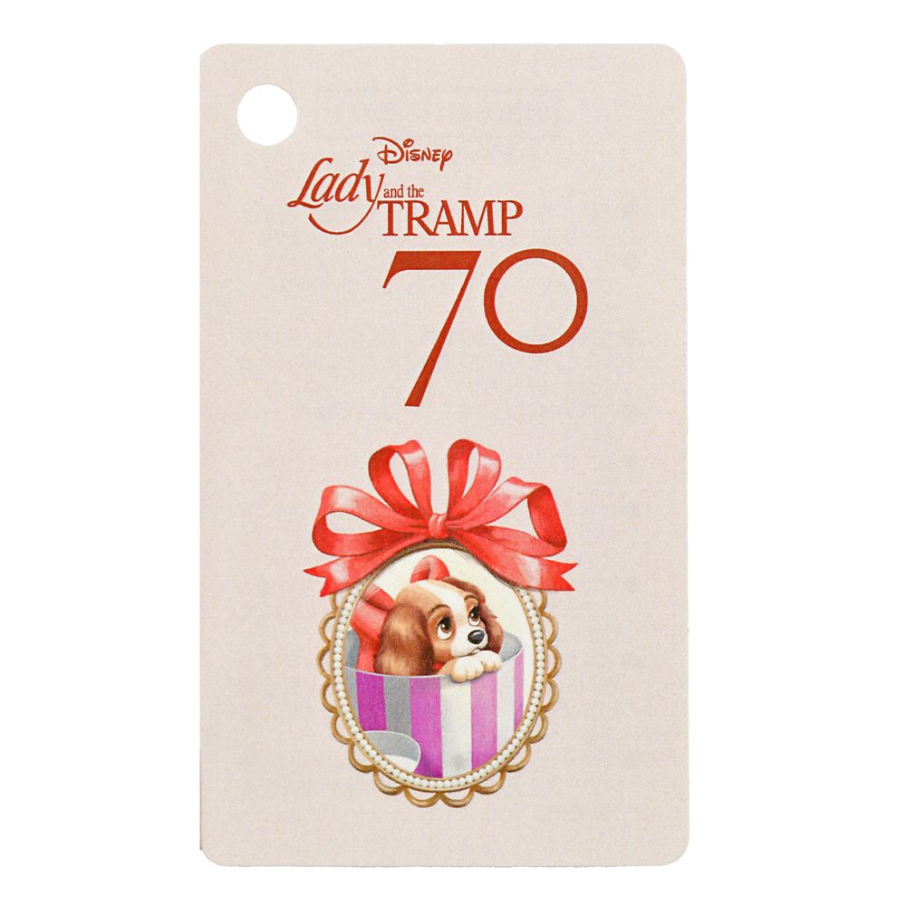 LADY AND THE TRAMP 70TH Tote Bag Disney Store Japan