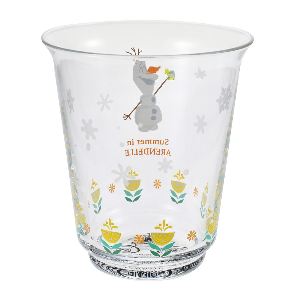 Frozen Olaf Glass Cup Color Change Disney Store Japan 2025