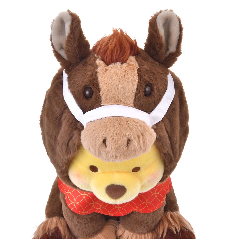 Winnie the Pooh Plush Doll M Horse Disney store ETO 2026 Japan New Year