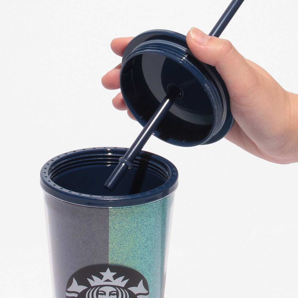Starbucks Japan Cold Cup Tumbler Dual Blue 591ml 2025