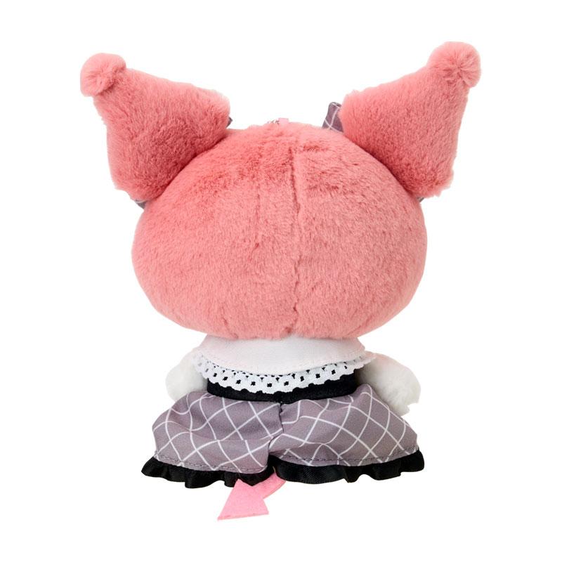 Kuromi Plush Mascot Holder Keychain Black Graph Sanrio Japan 2025
