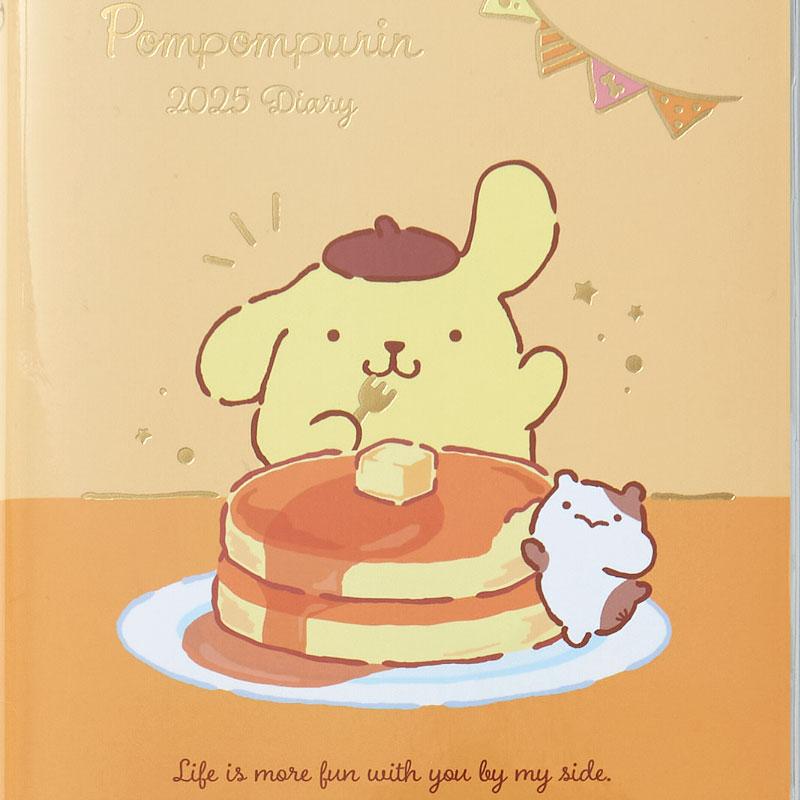 Pom Pom Purin 2025 Schedule Book B6 Weekly Block Sanrio Japan