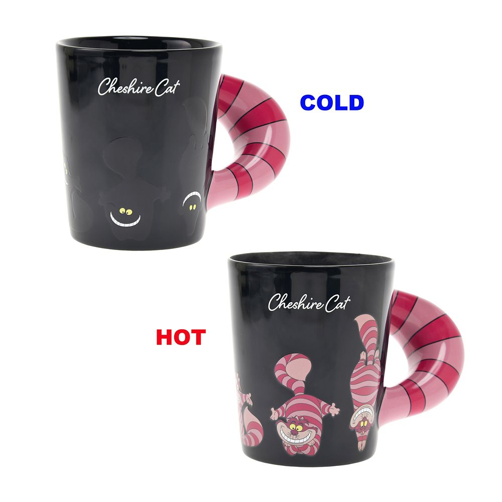Alice in Wonderland Cheshire Cat Mug Cup Color Change Disney Store Japan 2025