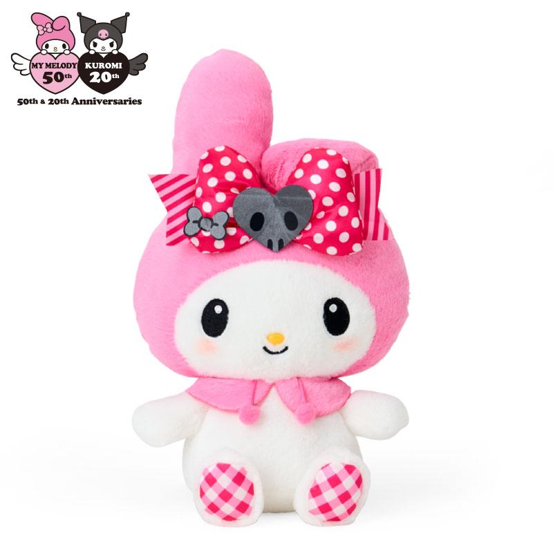 My Melody Plush Doll S My Melody 50th & Kuromi 20th Sanrio Japan 2025 Limit