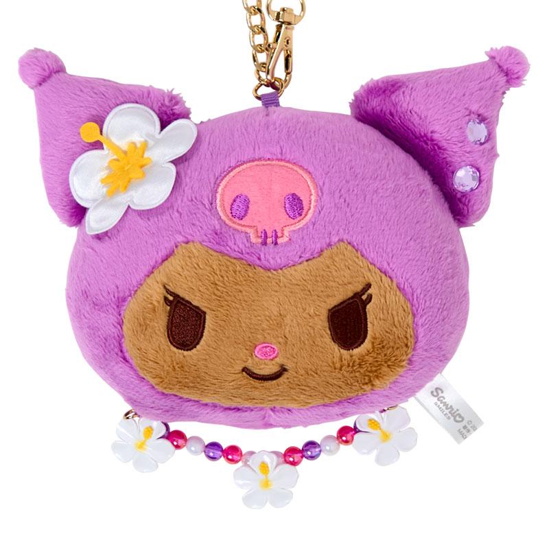 Kuromi Plush Keychain Mirror Mascot Charm Tokonatsu Vacation Sanrio Japan 2025