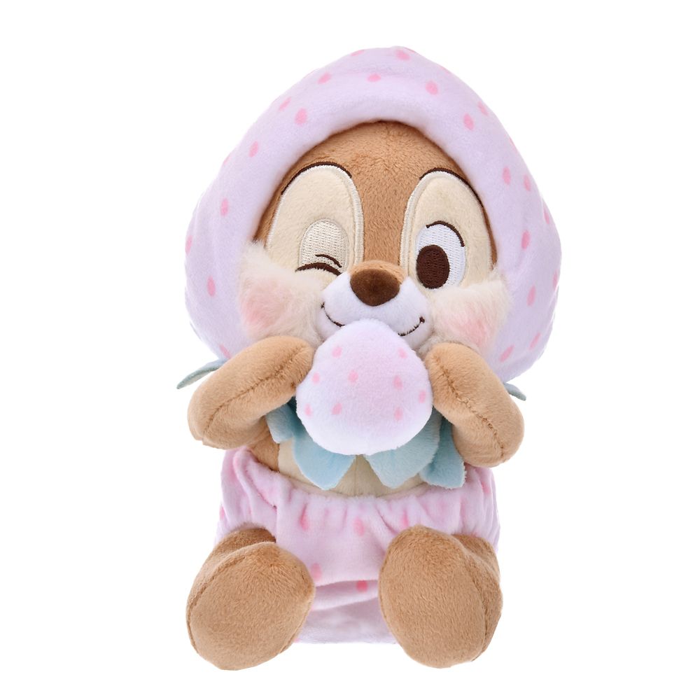 Chip Plush Doll STRAWBERRY COLLECTION Disney Store Japan 2025