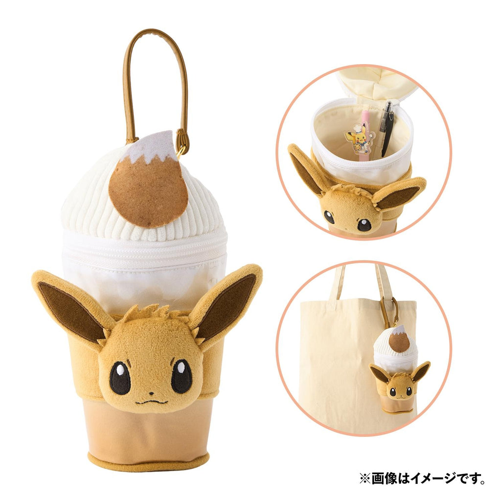 Eevee Eievui Pen Case Pencil Pouch Frappe Style Pokemon Center Japan 2025